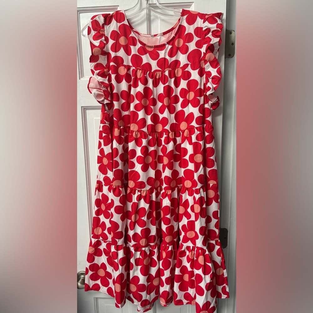 Jane flower dress size L - NWOT